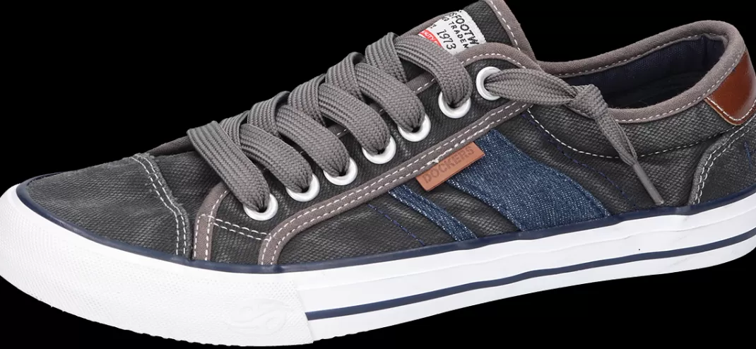 Men Dockers by Gerli Sneaker Low Sneakers Grey-Blue By