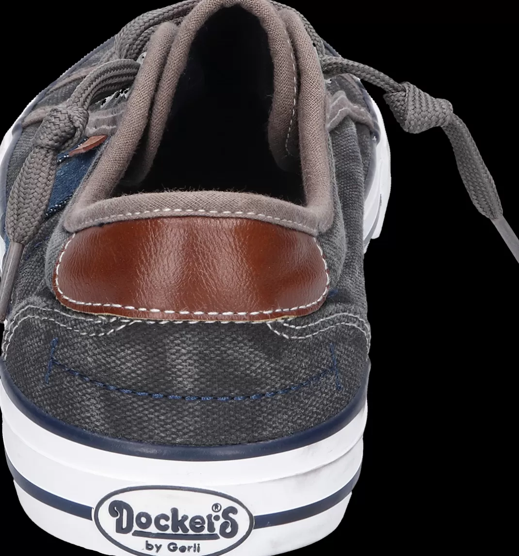 Men Dockers by Gerli Sneaker Low Sneakers Grey-Blue By