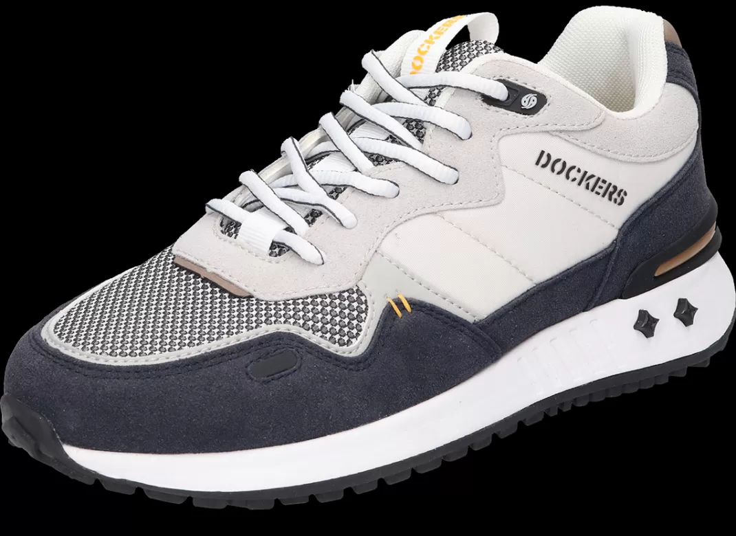 Men Dockers by Gerli Sneaker Low Sneakers Navy-Grey By