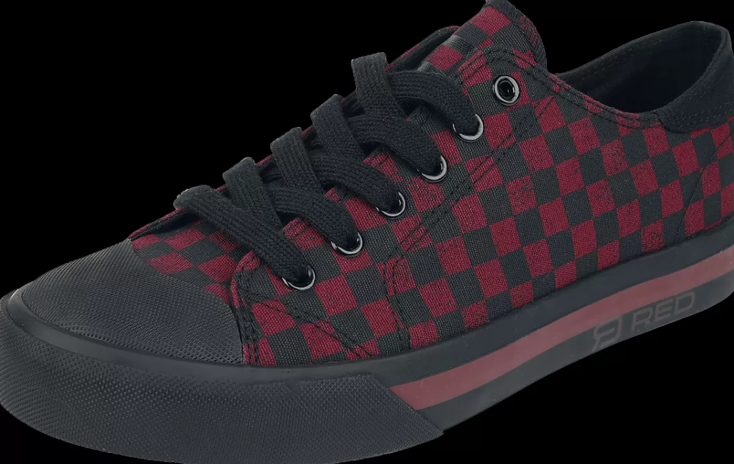 Men * Sneakers Black-Red By Red By Emp