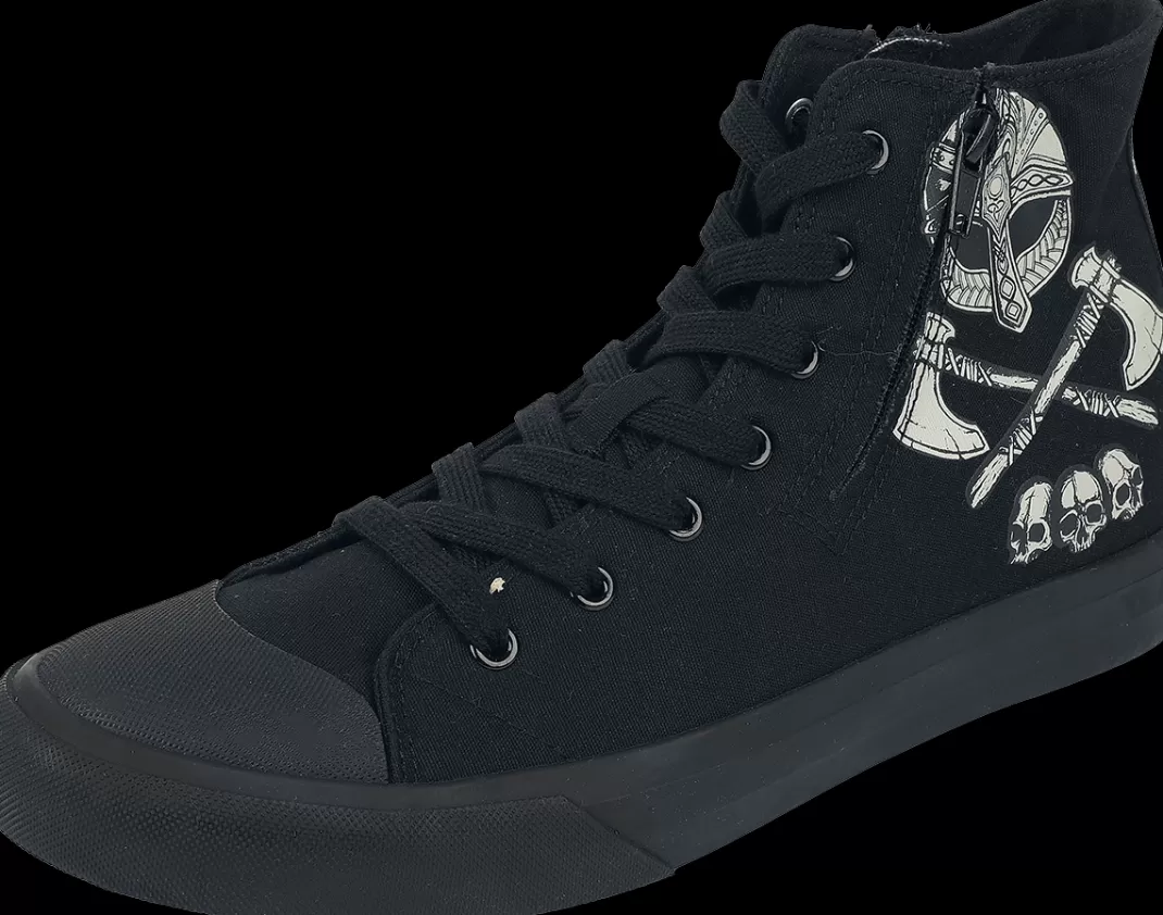 Men * Sneakers High Black By Black Premium By Emp