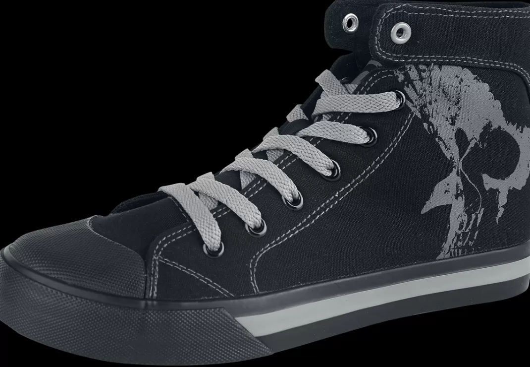 Men * Sneakers High Black By Black Premium By Emp