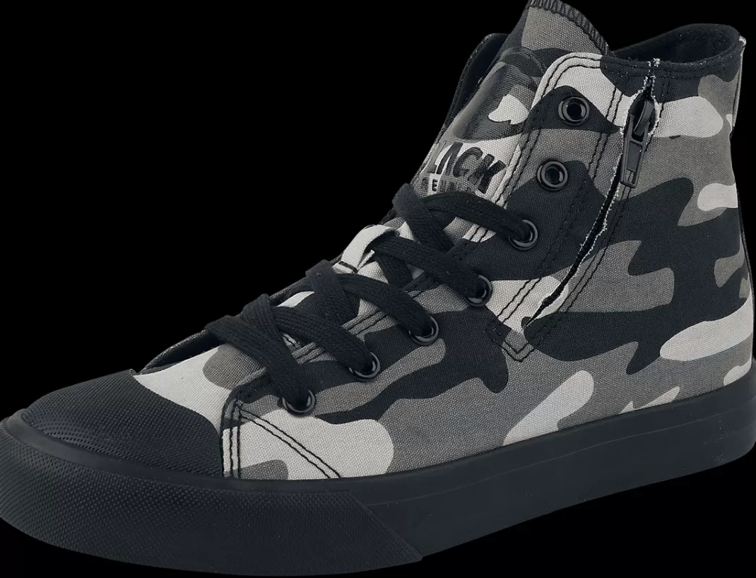 Men * Sneakers High Black By Black Premium By Emp