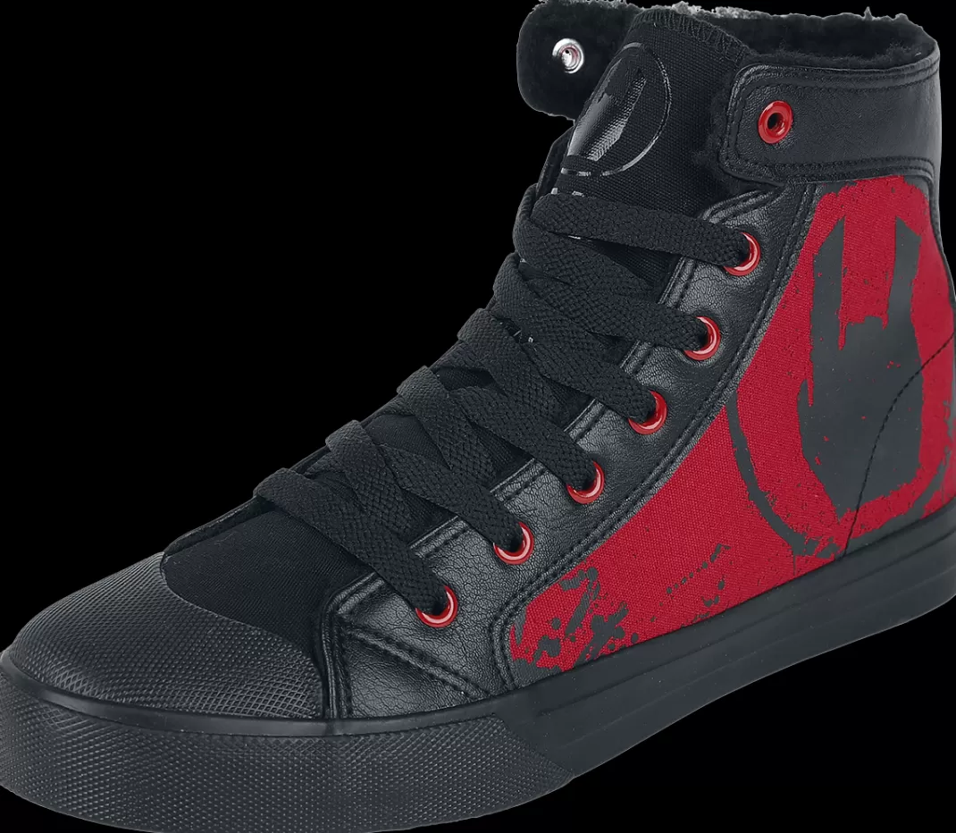 Men * Sneakers High Black By Emp Stage Collection