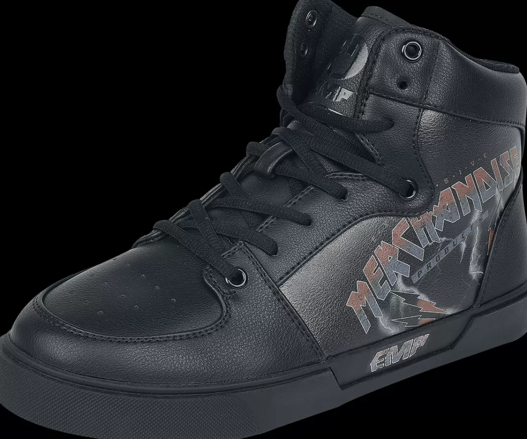 Men * Sneakers High Black By Emp Stage Collection