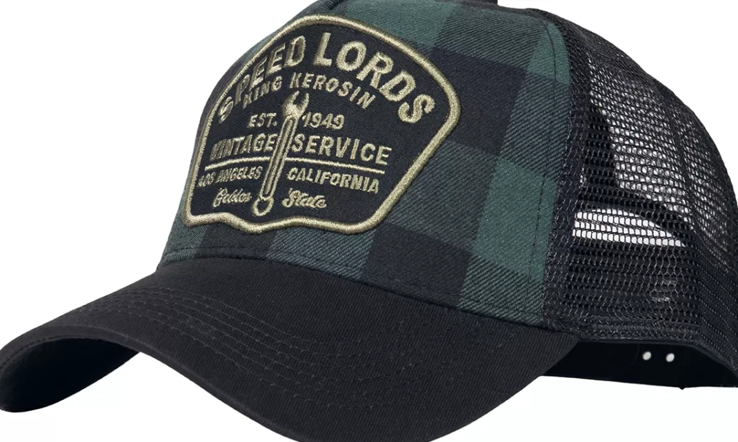 Men King Kerosin Speed Lords Cap Black-Green By