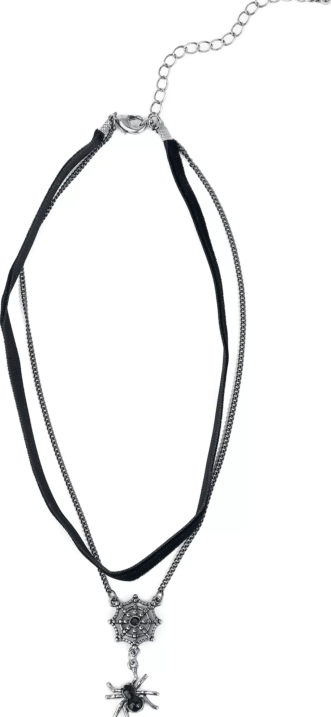 Spider Choker Black By Gothicana By Emp^* Flash Sale