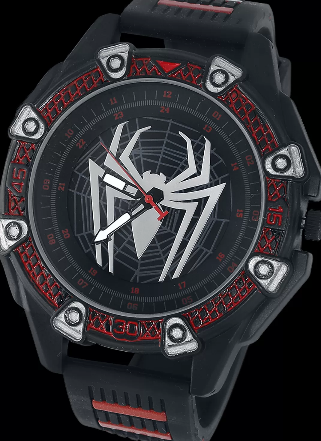 Men Spider-Man Spider Wristwatches Black-Red By