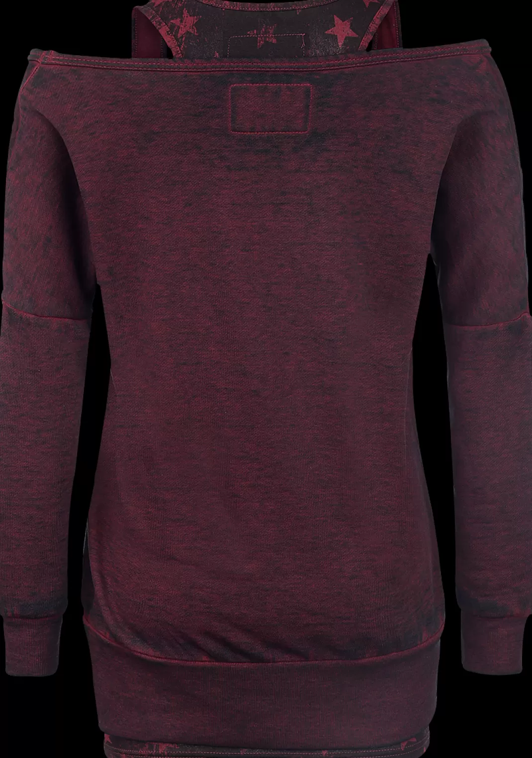 Sweatshirt Burgundy By Red By Emp^* Fashion
