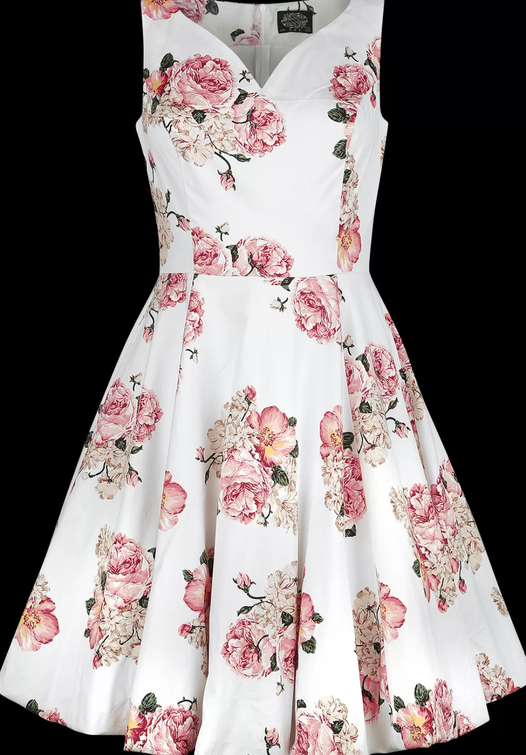 Taraneh Swing Dress Medium-Length Dress White-Pink By H&R London^H&R London Online