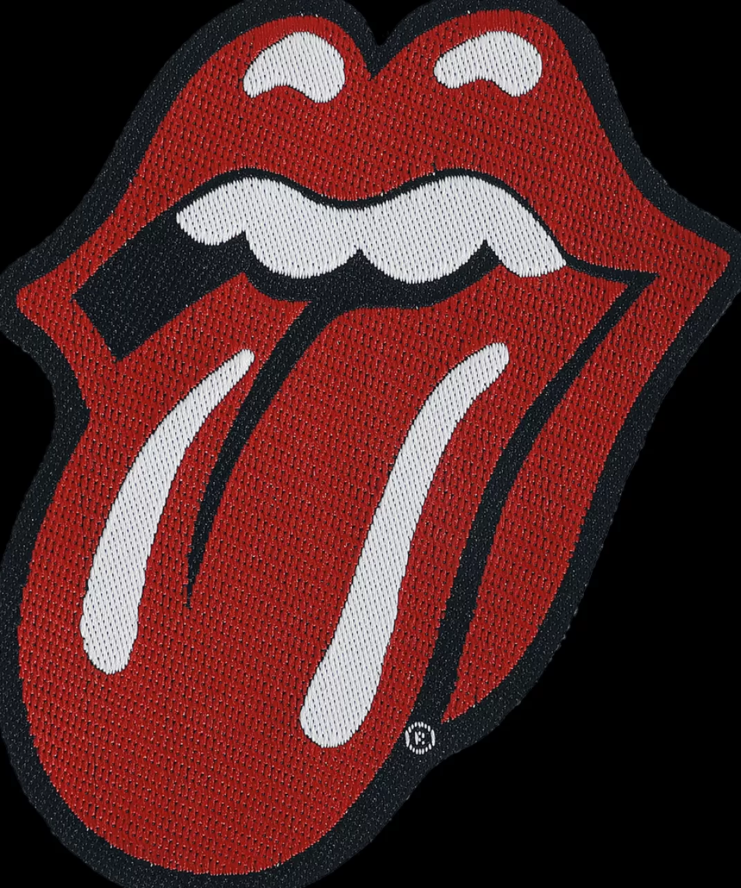 Tongue Cut Out Patch Red-Black-White By The Rolling Stones^Rolling Stones, The Sale