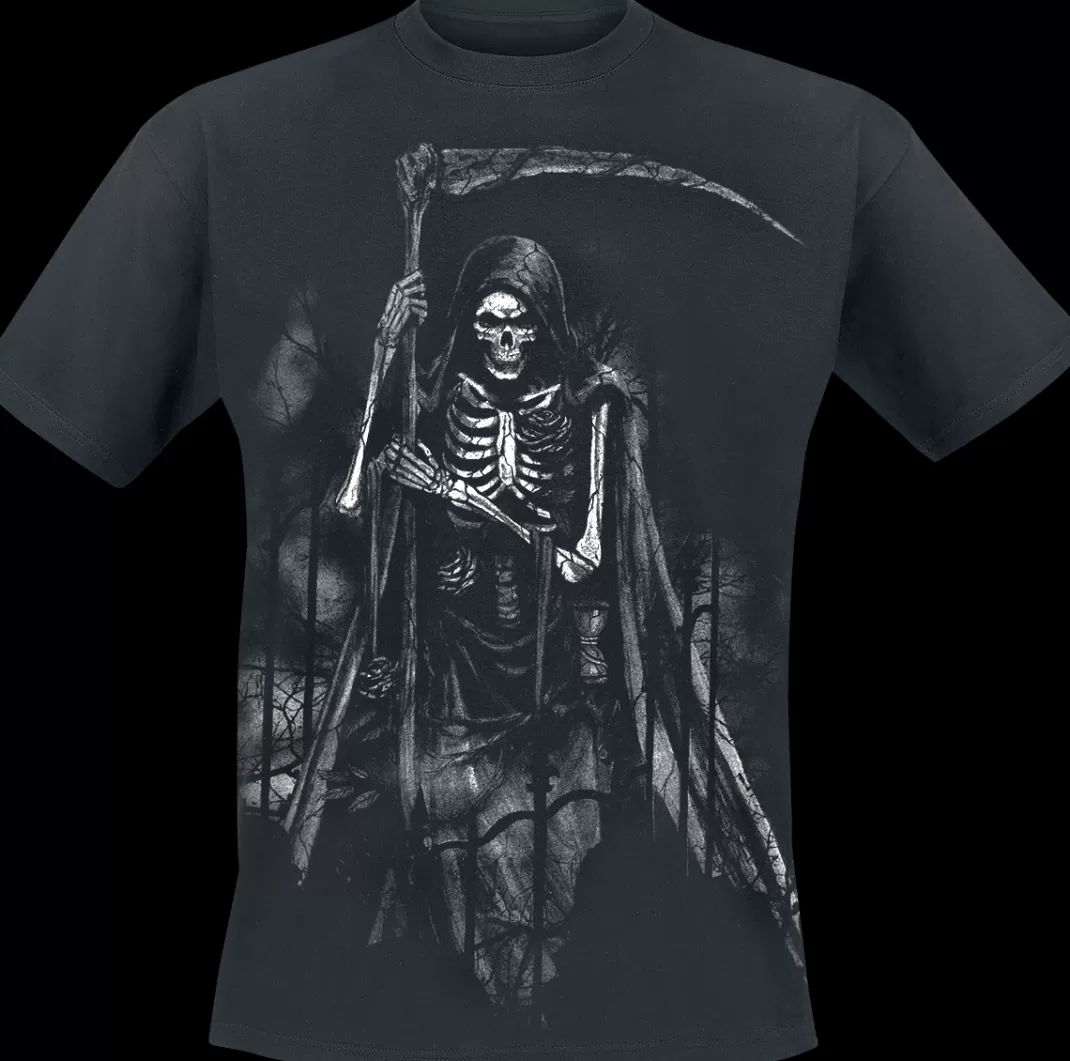 Men * T-Shirt Black By Gothicana By Emp