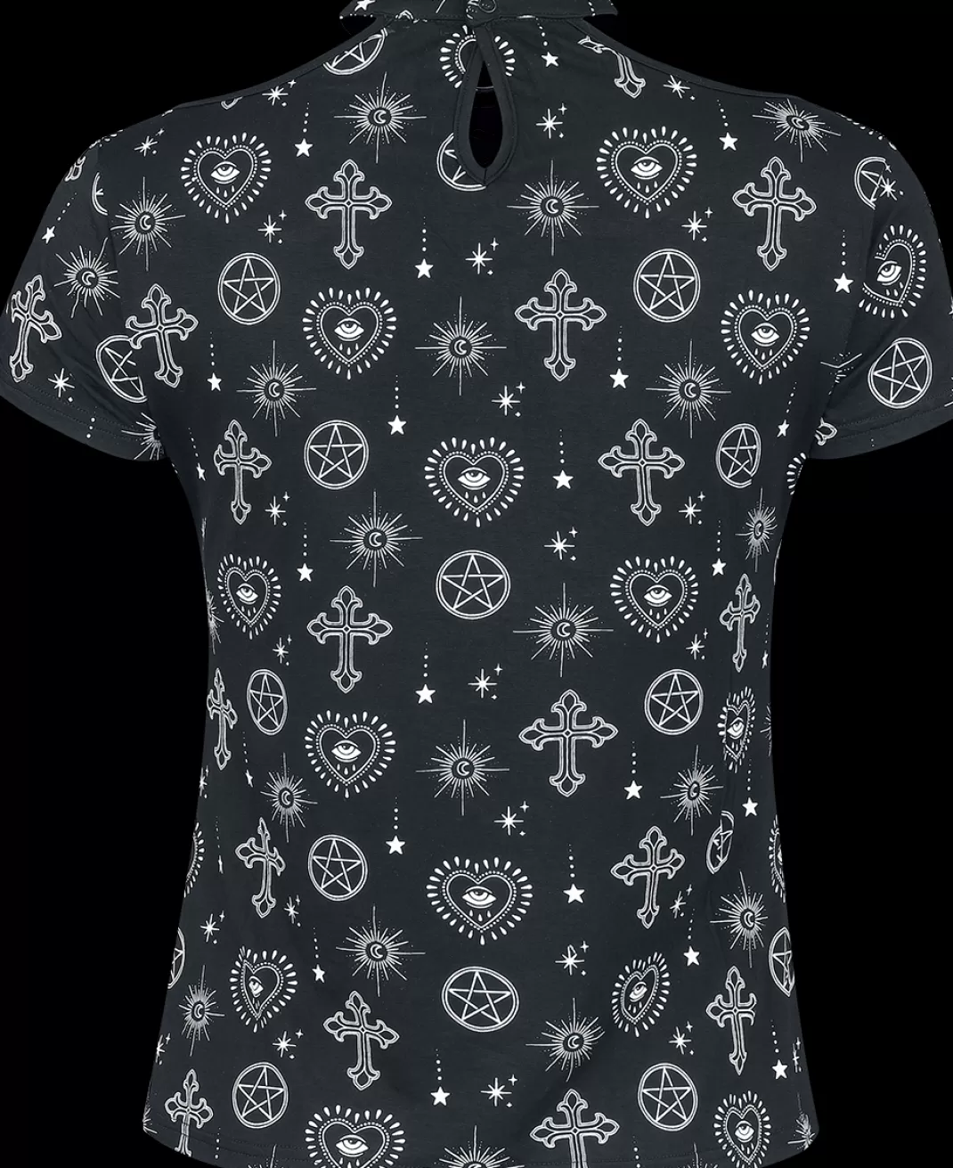 T-Shirt Black By Gothicana By Emp^* Online