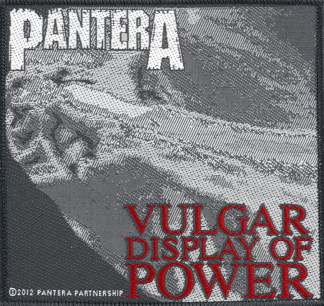 Vulgar Display Of Power Patch Multicolour By^Pantera Cheap