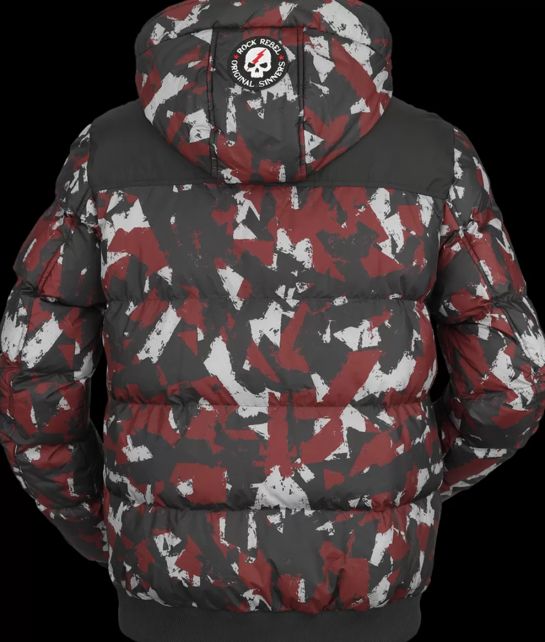 Men * Winter Jacket Camouflage By Rock Rebel By Emp