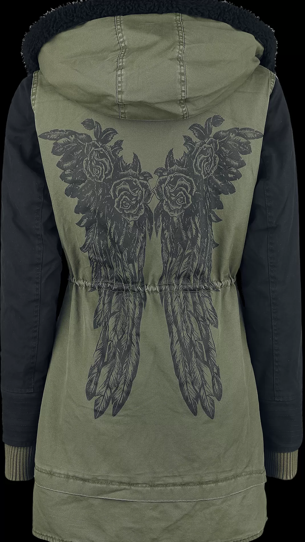 Winter Jacket Olive-Black By Rock Rebel By Emp^* Online