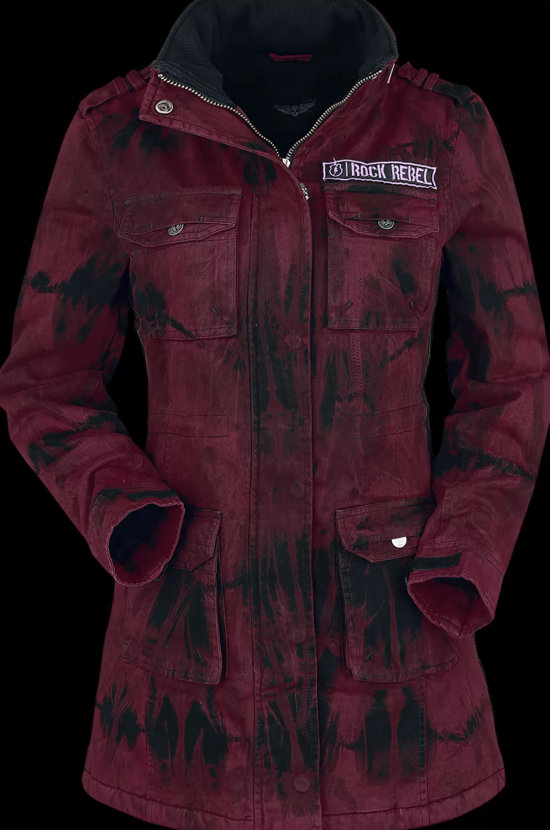 Winter Jacket Red By Rock Rebel By Emp^* Outlet